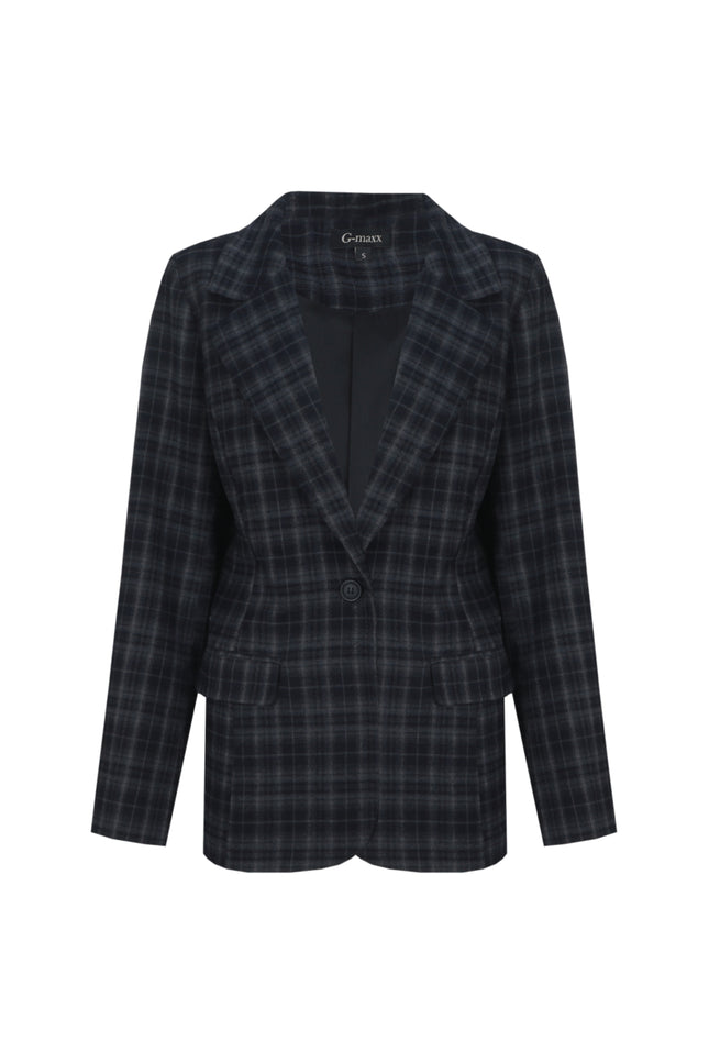Blazer Eadon Grisaille Dark Jeans Blue