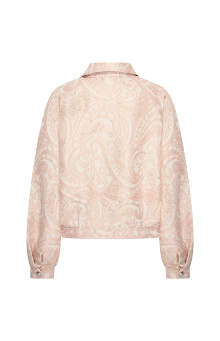 Mi Piace Jacket Paisley Jacquard Mellow Rose 202795 Stretchshop.nl