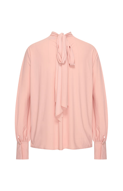 Mi Piace Travel Blouse Bow Light Mellow Rose 202774 Stretchshop.nl