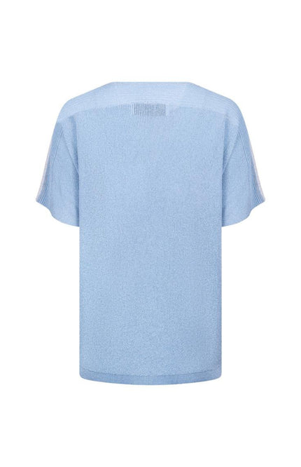 Nukus Top Merla Lurex Cloudy NKF01054 Stretchshop.nl