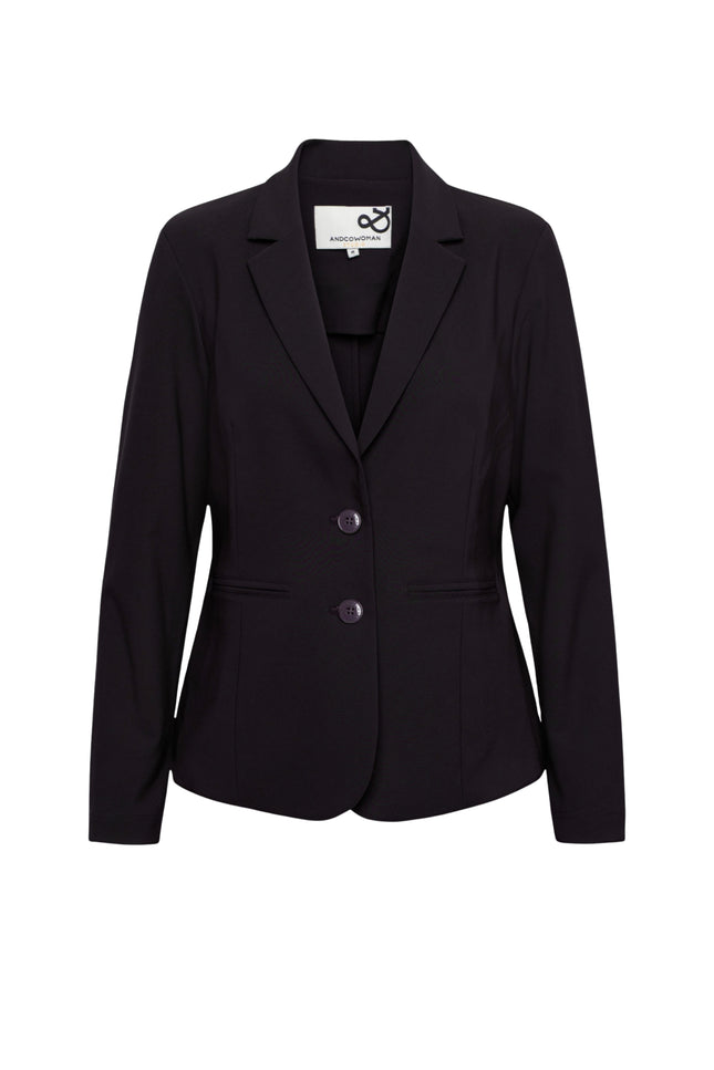 Heavy Travel Blazer Phileine Deep Plum BZ167