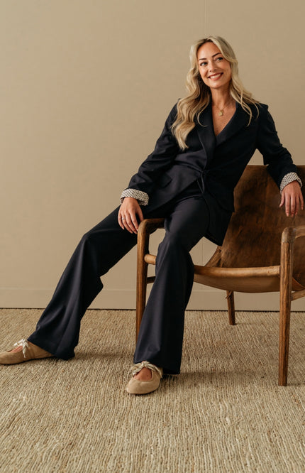 Broek Grace Dark Blue PA409