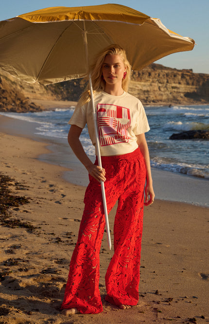 POM Amsterdam T-shirt Breeze White SP9574 Stretchshop.nl