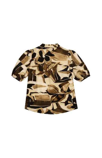 Elvira Casuals Blouse Mira Desert Flower Stretchshop.nl
