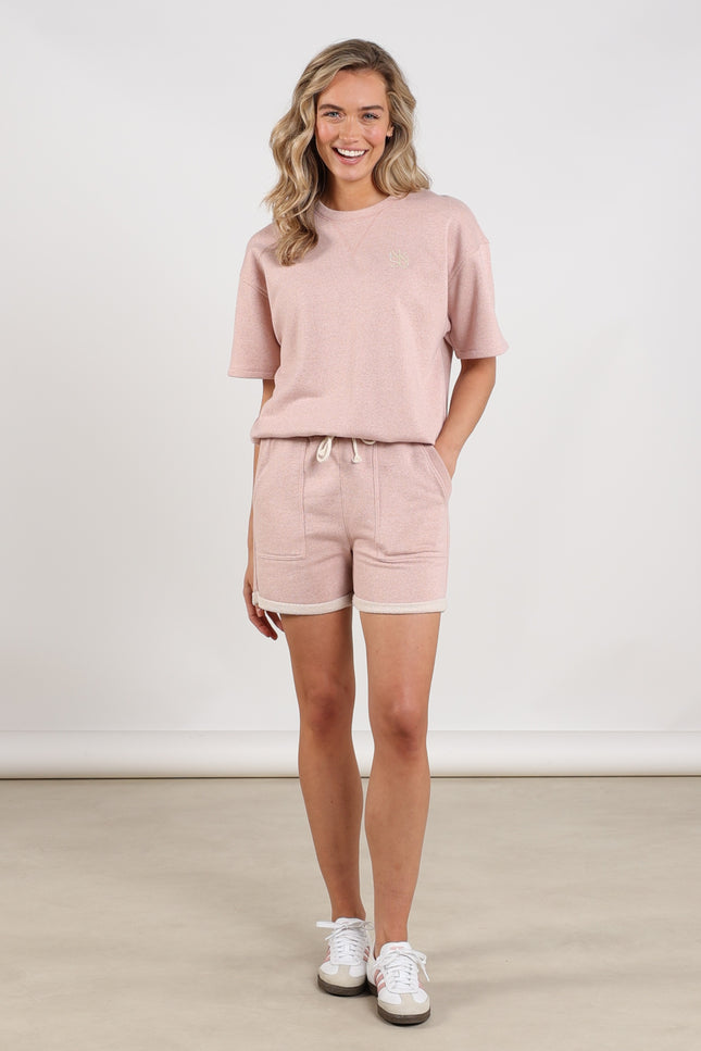 Nukus Short Silme Lurex Blush NKS09094 Stretchshop.nl