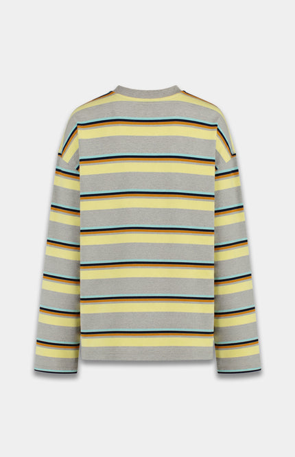 Longsleeve Tommy Grey Melee Stripe AW6P613