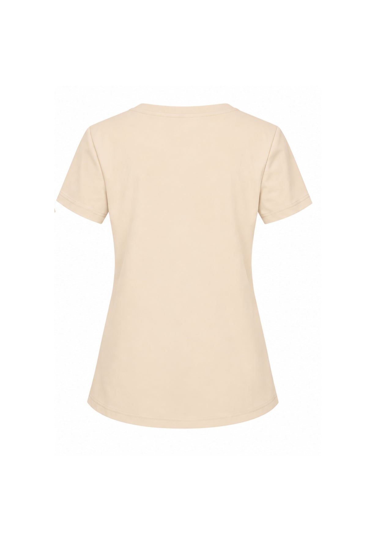 Mi Piace Travel Top Sand 202080, lichtgewicht en comfortabel zomer top met zandkleurig design, geschikt voor reizen en casual draagstijl.