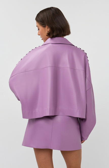 Studio Amaya Jacket Elina Lila Stretchshop.nl