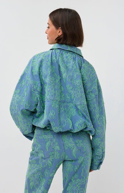 Studio Amaya Jacket Layla Lime Stretchshop.nl