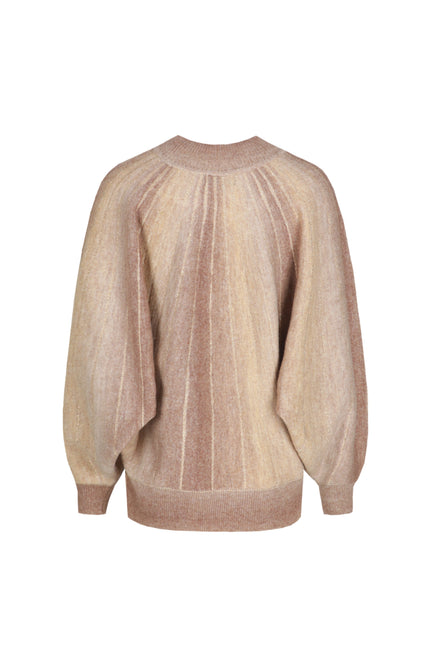 Top Clementine Knit Brown Sugar