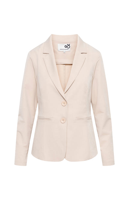 &Co woman Travel Blazer Phileine Sand BZ110 Stretchshop.nl