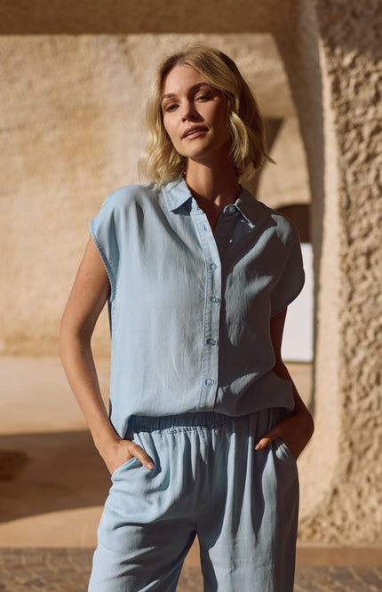 Nukus Blouse Sanne Cloudy NKS01170 Stretchshop.nl