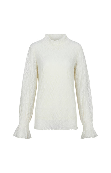 Top Éabha Wool White