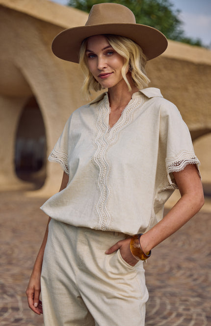 Nukus Top Daniel Sand NKS01132 Stretchshop.nl