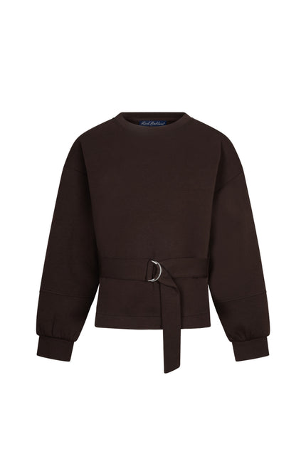 Top Shakira & Belt Scuba Espresso SRB4996
