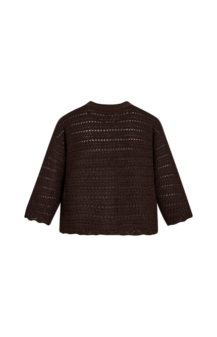 Freequent Vest Fqgrscalvi Coffee Bean 207986 Stretchshop.nl