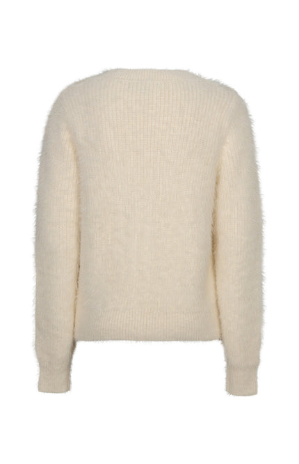 Vest Fuzzy Cream SRB5115