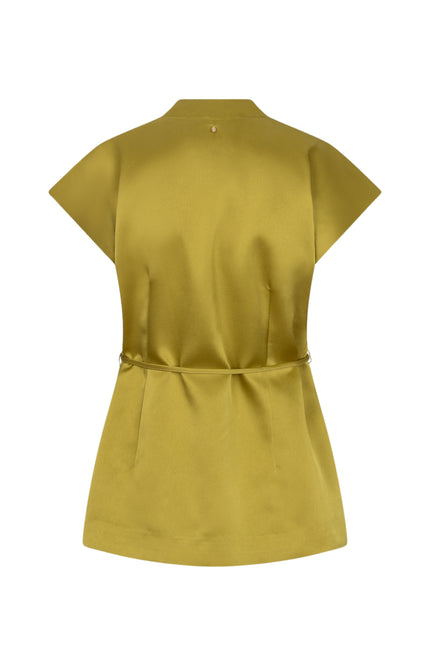 Ibana Top Teja Gold Green Stretchshop.nl