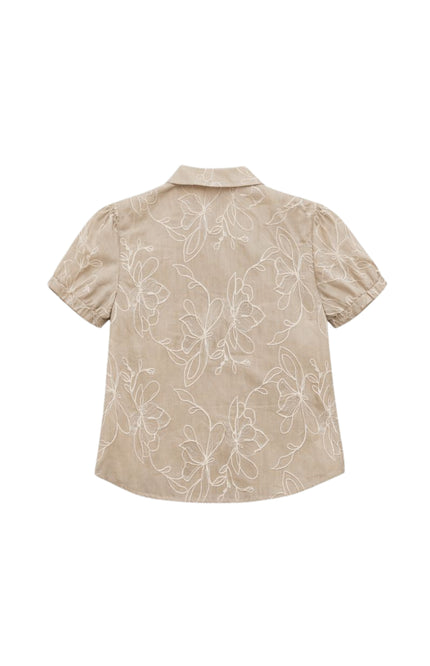 Elvira Casuals Blouse Nadia Sand Stretchshop.nl