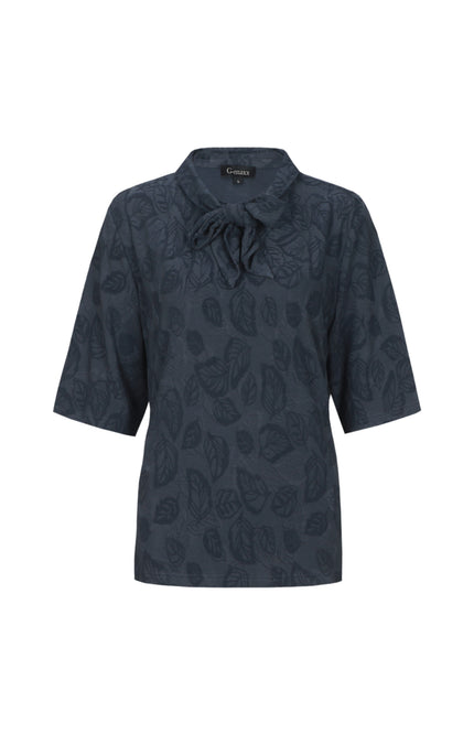 Top Una Dark Jeans Blue