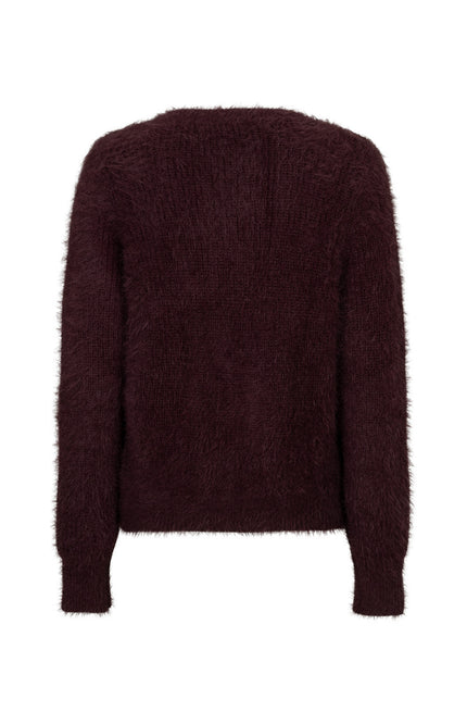 Vest Fuzzy Burgundy SRB5115