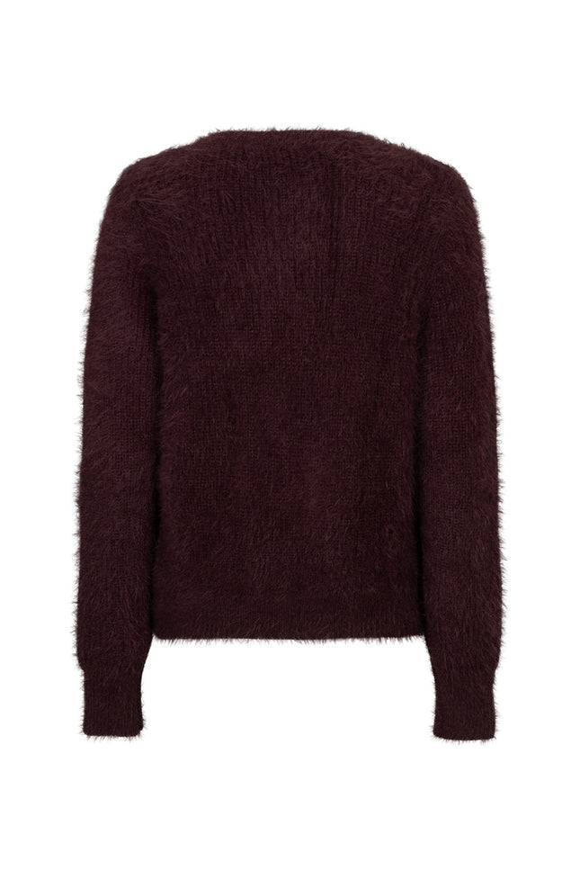 Vest Fuzzy Burgundy SRB5115