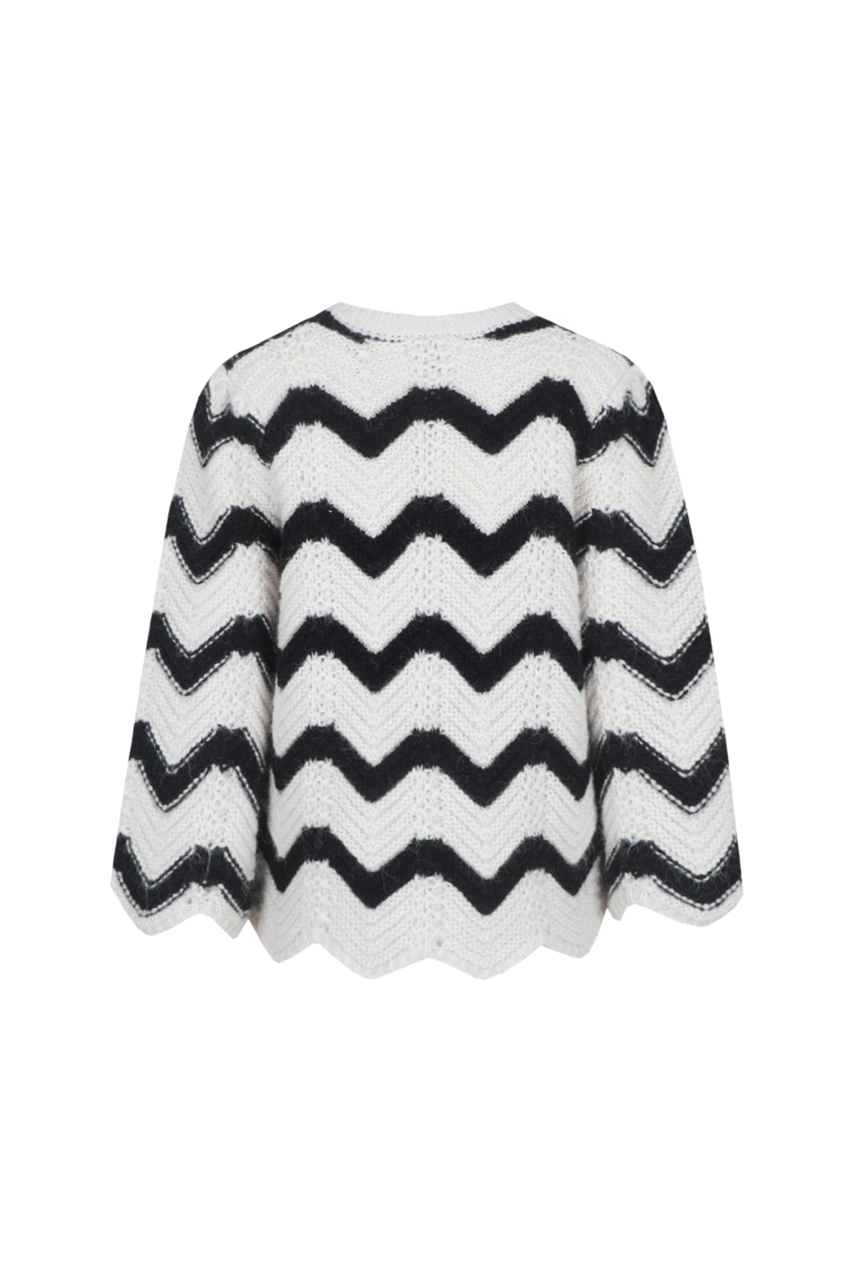 G-maxx Goldie Knit Sand zwarte vest met goudkleurige details, zachte textuur en comfortabele pasvorm.