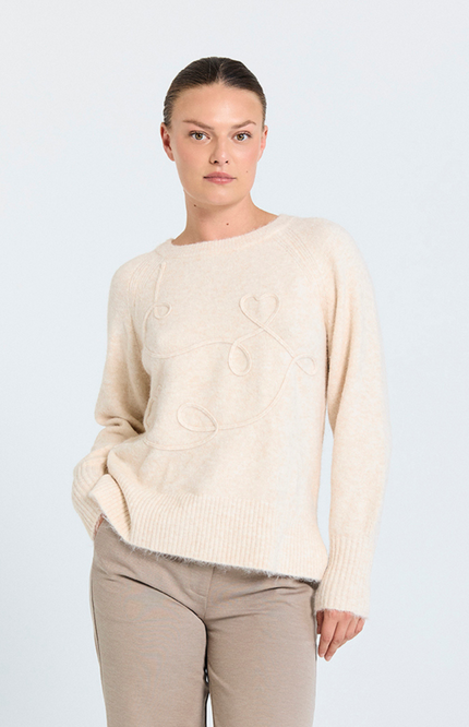 Trui Fqgrsevalin Moonbeam Melange