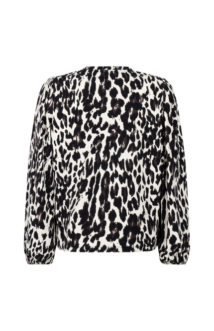 Travel Blouse Nathalie Black Espresso 264