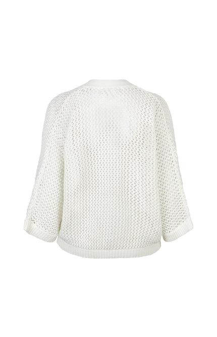 Vest Pointelle Offwhite SRB4851