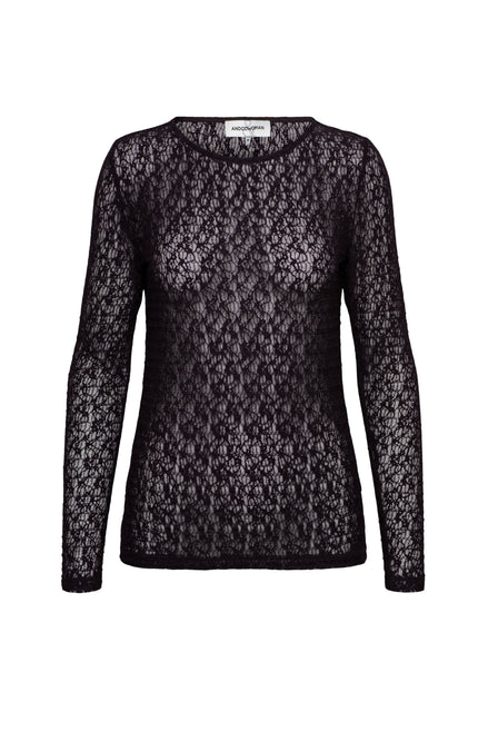 Top Tris Lace Deep Plum TO390