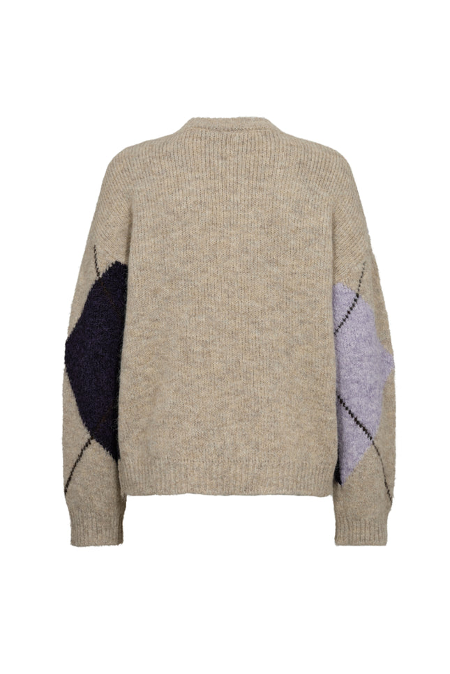 Trui Fqgrslulu Oyster Grey Mel Iris Mel 211714