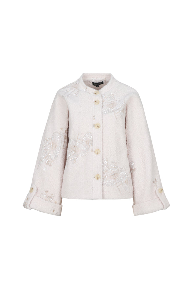 Jacket Bryndís Wool White