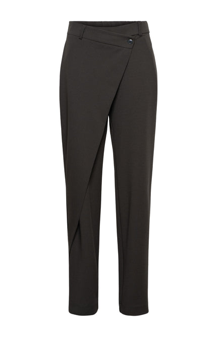 Broek Gabriella Dark Khaki PA456