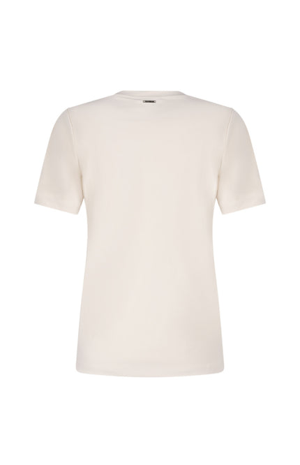 Travel T-Shirt Micky Ivory Espresso 264