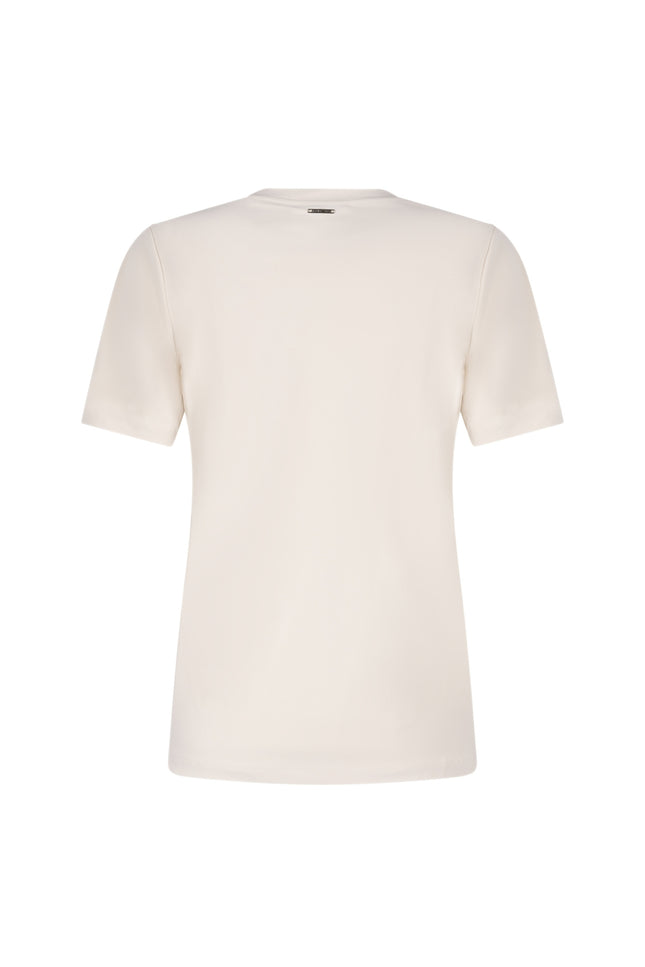 Travel T-Shirt Micky Ivory Espresso 264