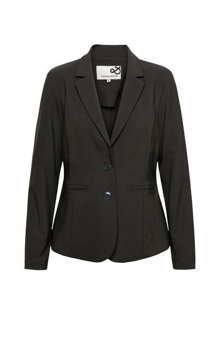 Heavy Travel Blazer Phileine Dark Khaki BZ167