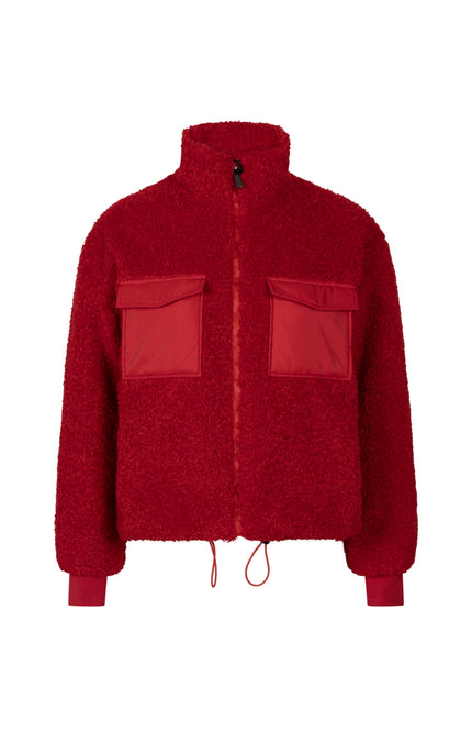 Jacket Teddy Red A26