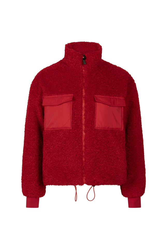 Jacket Teddy Red A26
