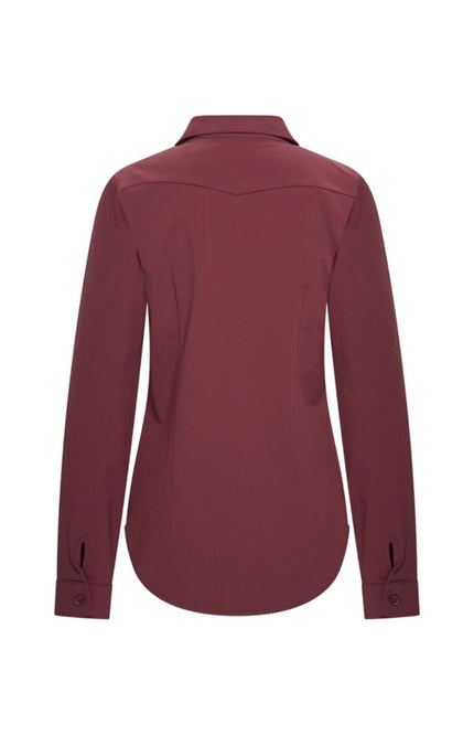 Travel Blouse Burgundy 60840