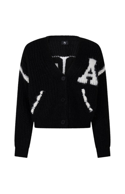 Vest Cammy Black Offwhite A26