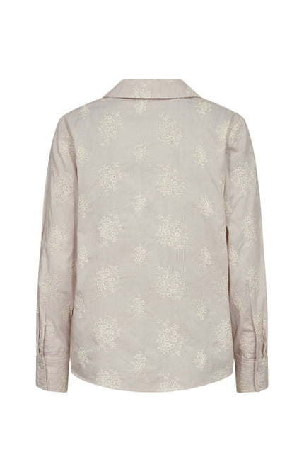Freequent Blouse Fqlela Brilliant White Moonbeam 208104 Stretchshop.nl