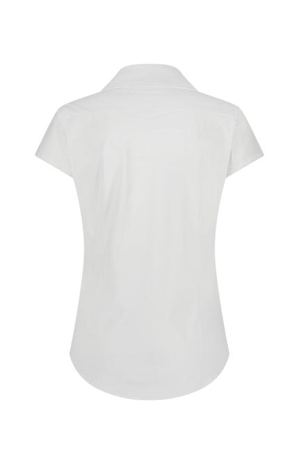 Lady Day Travel Blouse Suzy Cap White L27.375.1066 Stretchshop.nl