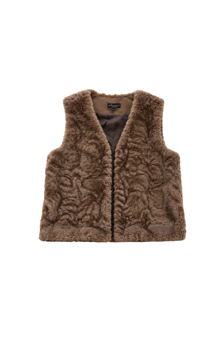 Gilet Quinn Brown Fur