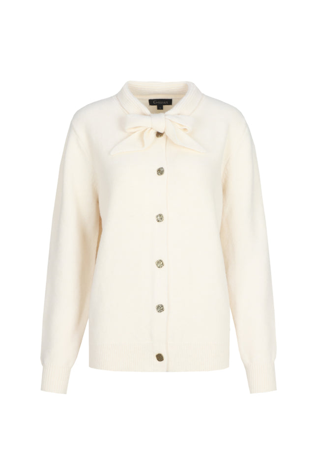 Vest Liora Knitting Wool White