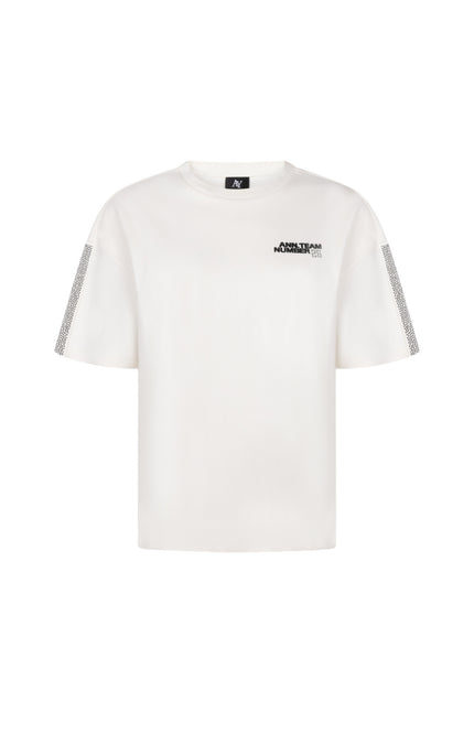 T-Shirt Kailey Offwhite Black A26