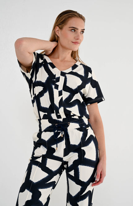 Maicazz Travel Broek Vogue Cross Paint Stretchshop.nl