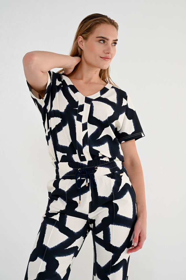 Maicazz Travel Broek Vogue Cross Paint Stretchshop.nl