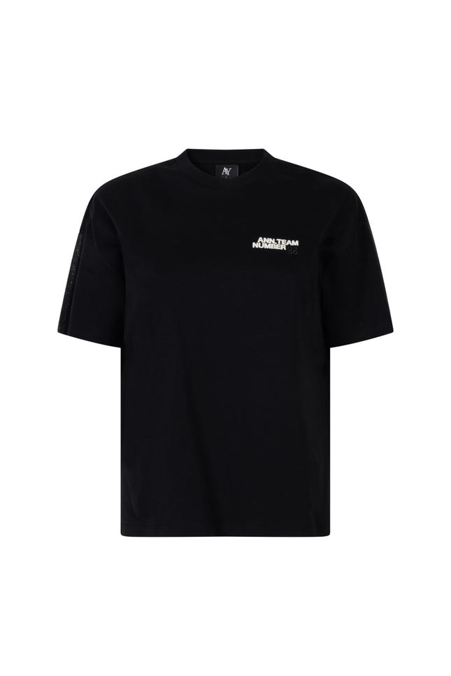 T-Shirt Kailey Black Offwhite A26