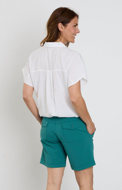 Zoso Blouse Elise White 263 Stretchshop.nl